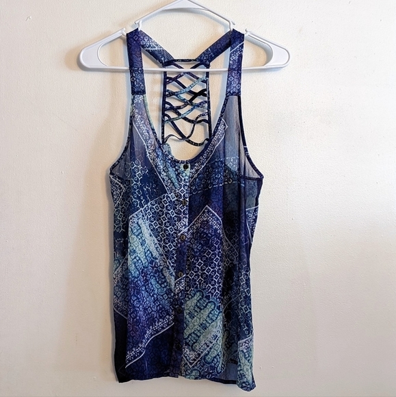 Maurices Tops - Maurices Geometric Tank Top